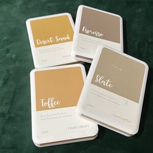 Close to My Heart Exclusive Inks Set of 4 Browns